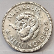 AUSTRALIA 1960 . ONE 1 SHILLING